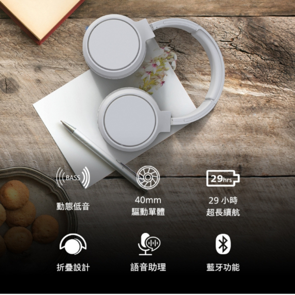 Philips City TAH5205 耳罩式 藍牙 耳機 適 iPhone 16 16e 15 S25 
