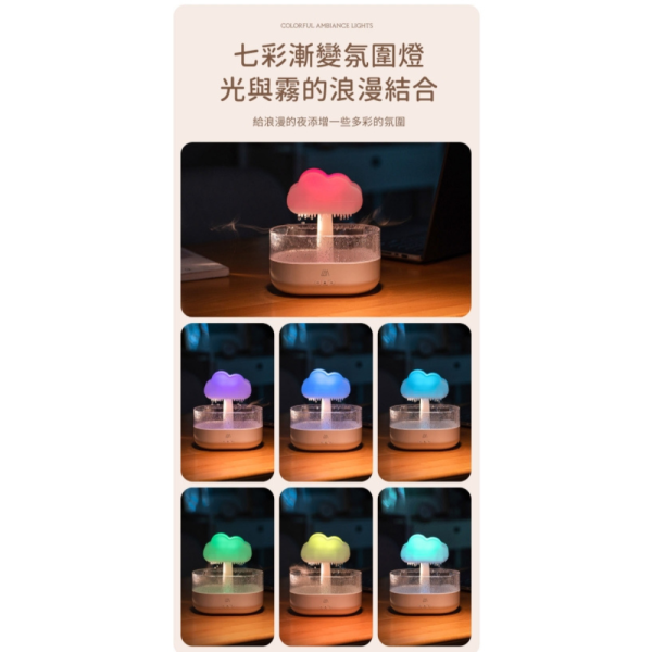 樂米 LARMI 香薰機 雲朵 小夜燈 