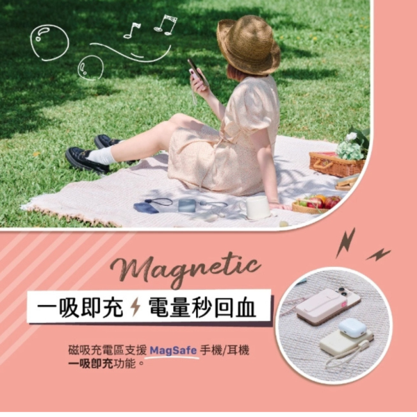 亞果元素 VIONTA C2 Pro 10000mAh 磁吸 無線 行動電源 八合一 iPhone 17 16 s25 
