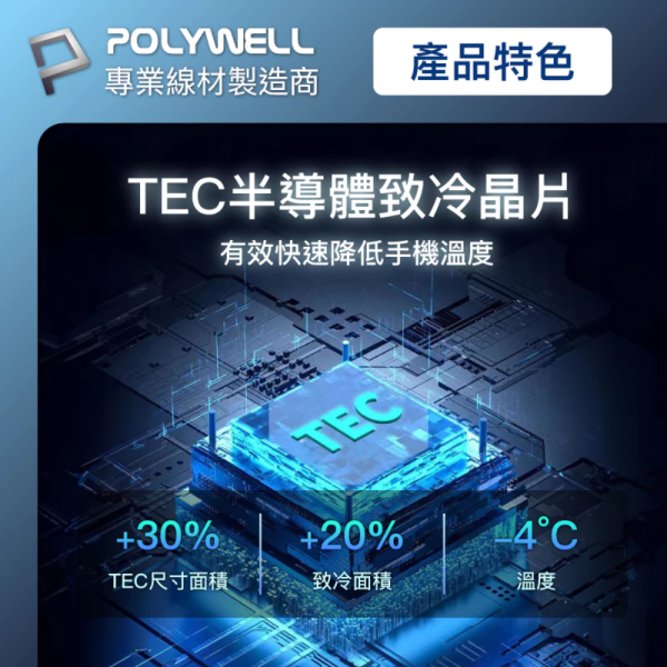 POLYWELL 寶利威爾 Magsafe Qi2 15W 無線 車充 支架 半導體 致冷散熱 iPhone 16 15 