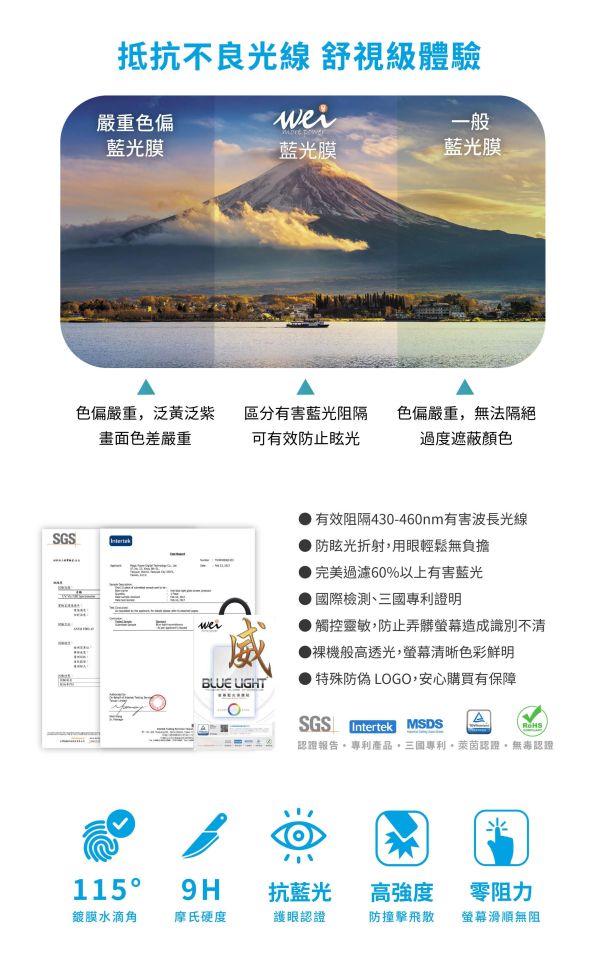 膜力威 9H 亮面 抗藍光 2.5D 滿版 玻璃貼 保護貼 螢幕貼 Apple iPhone 16e 