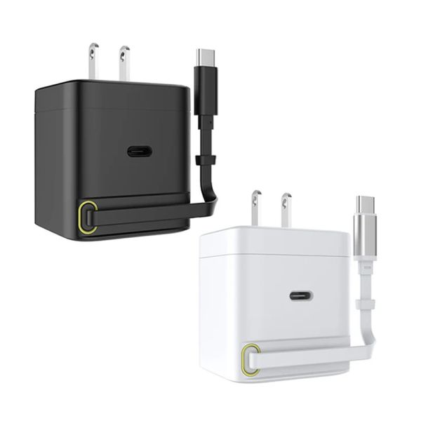HODA GaN 65w 氮化鎵 自帶 伸縮線 極速 充電頭 Type C PD 適 iPhone 17 16 15 