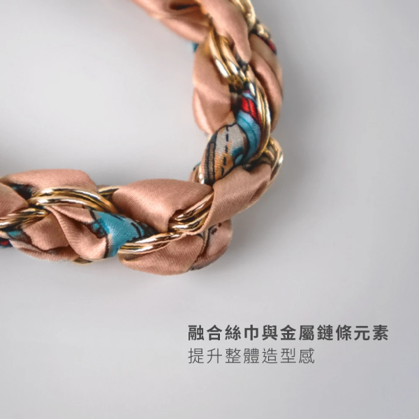 DAPAD 絲巾 編織 手腕 掛鍊 手腕繩 短繩 適用 iphone 16 15 14 s25 