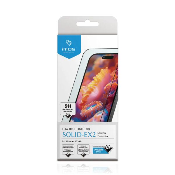 imos Solutions  RPF80 3D 低藍光 保護貼 iPhone 17 Air Pro Max 