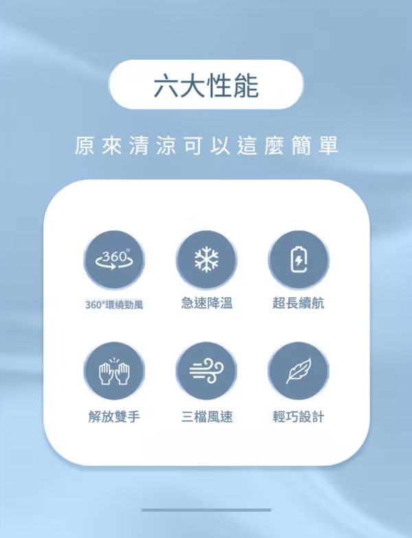 樂米 LARMI 穿戴式 LMF16 風扇 頸掛風扇 風扇 隨身風扇 三段風量 頸掛式 360度 小風扇 冰感貼片 