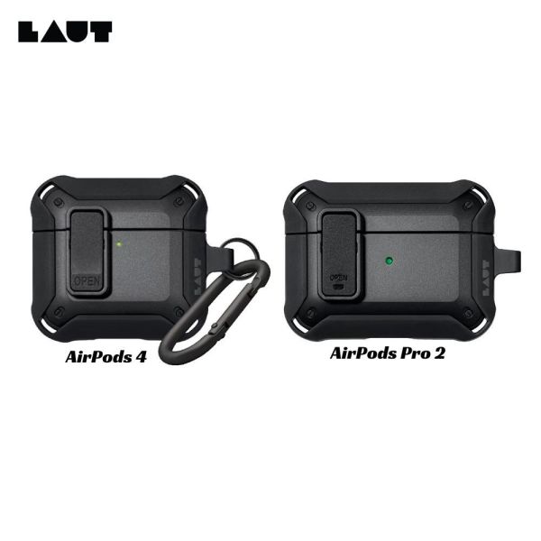 LAUT 萊德 耐衝擊 防摔殼 保護殼 硬殼 耳機殼 防摔 適 AirPods Pro 2 4 