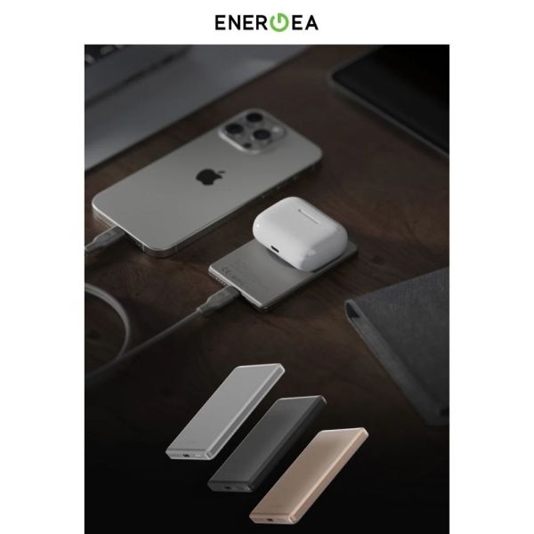 ENERGEA AluPac Mini 磁吸 無線 行動電源 MagSafe 5000mAh iPhone 16 17 
