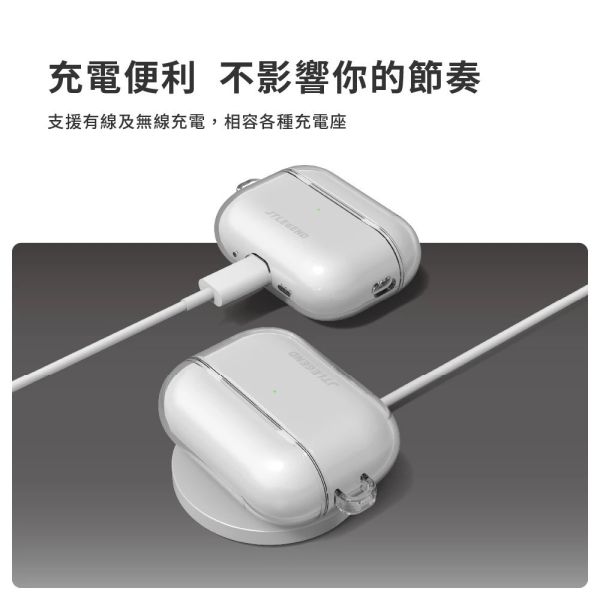 JTLEGEND 防摔殼 耳機殼 藍牙耳機 抗黃 保護殼 透明 AirPods Pro 3 Airy 