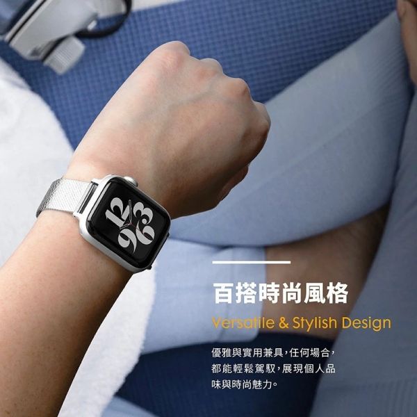 LAUT 萊德 新米蘭 不銹鋼 錶帶 銀 Apple Watch 38 40 41 42 44 45 46 49mm 