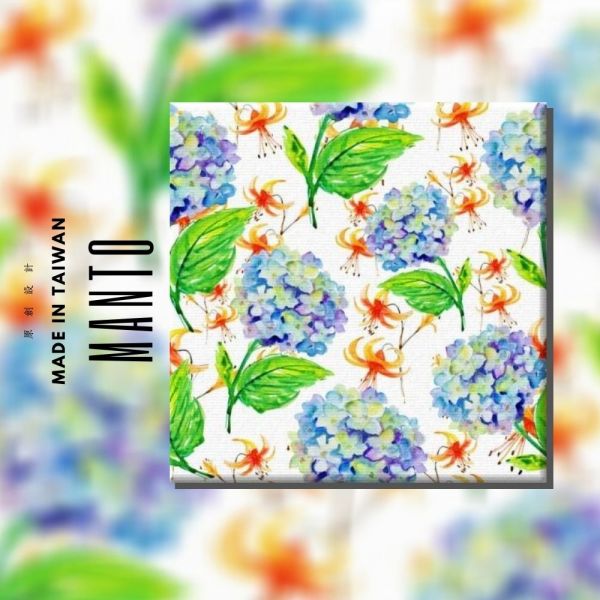 繡球雨精靈｜MANTO創意數字油畫(4040) 繡球花,織錦,數字油畫,manto,台灣數字油畫,數字油畫批發,數字油畫團購