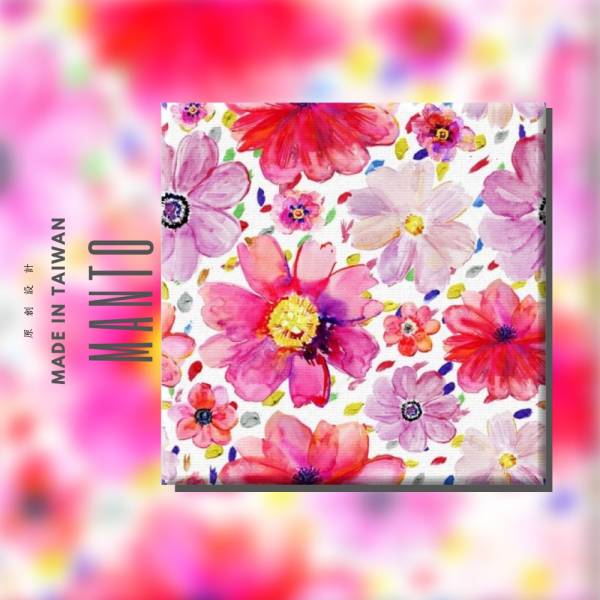 嫣然粉橘｜MANTO創意數字油畫(4040) 菊花,織錦,數字油畫,manto,台灣數字油畫,數字油畫批發,數字油畫團購