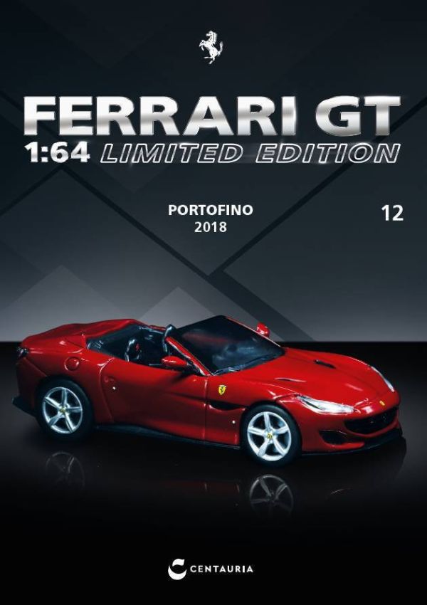 FERRARI GT 1/64 法拉利 PORTOFINO 2018 第12期 英文版 亞洲限定版 IXC.FSD.FE.012-E FERRARI GT 1/64 法拉利 PORTOFINO 2018 第12期 英文版 亞洲限定版 IXC.FSD.FE.012-E