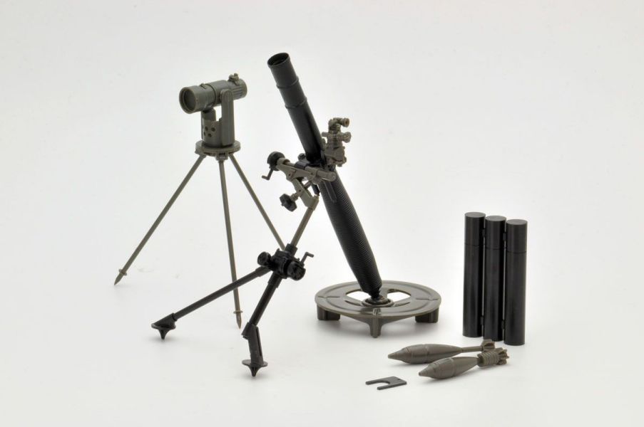[再販] TOMYTEC 1/12 迷你武裝 LD007 81mm 迫撃砲 L16 TYPE 組裝模型 [再販] TOMYTEC 1/12 迷你武裝 LD007 81mm 迫撃砲 L16 TYPE 組裝模型