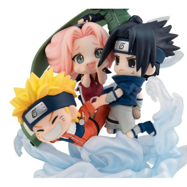 [特典版] MegaHouse FigUnity 火影忍者 疾風傳 第七班集合！ PVC完成品 [特典版] MegaHouse FigUnity 火影忍者 疾風傳 第七班集合！ PVC完成品