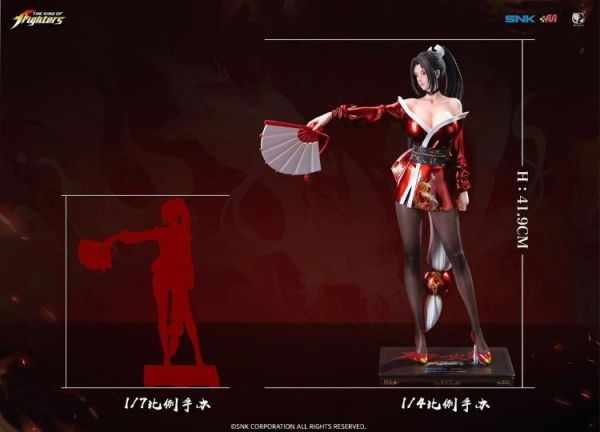 (預購) BearPanda 1/4 SNK 不知火舞 週年款 PVC完成品 20260407 BearPanda 1/4 SNK 不知火舞 週年款 PVC完成品