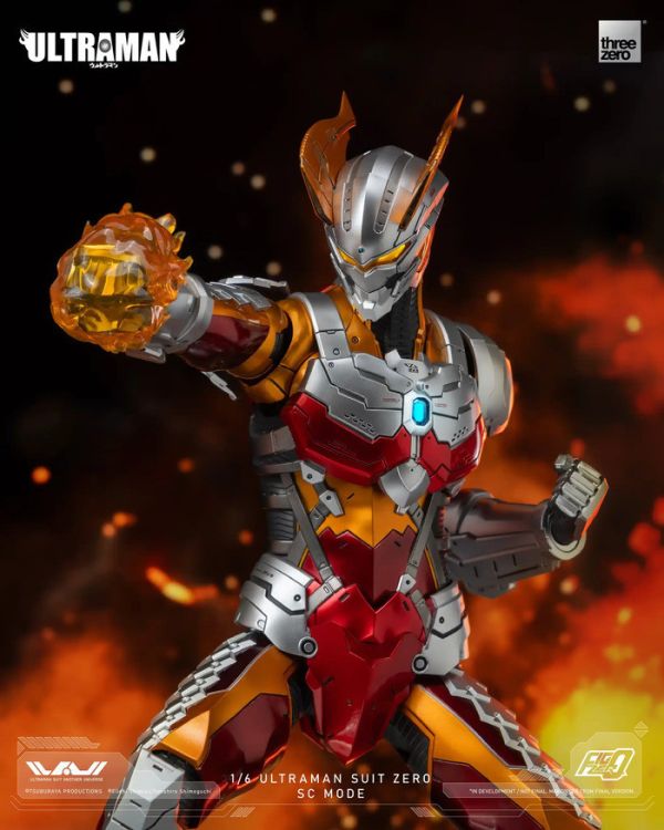 threezero FigZero 1/6 超人力霸王SUIT 傑洛 強壯日冕型 可發光式樣 機動奧特曼裝甲 可動完成品 threezero FigZero 1/6 超人力霸王SUIT 傑洛 強壯日冕型 可發光式樣 機動奧特曼裝甲 可動完成品