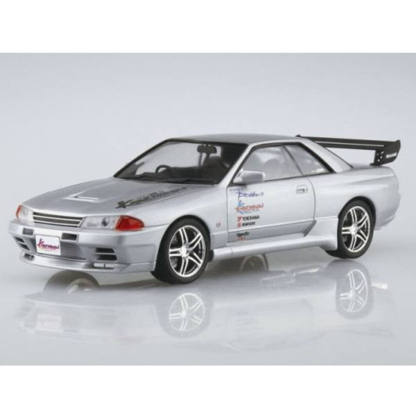 (預購) AOSHIMA 1/24 改裝#76 HKS關西 BNR32 Skyline GT-R "90 組裝模型 20251216 AOSHIMA 1/24 改裝#76 HKS關西 BNR32 Skyline GT-R "90 組裝模型