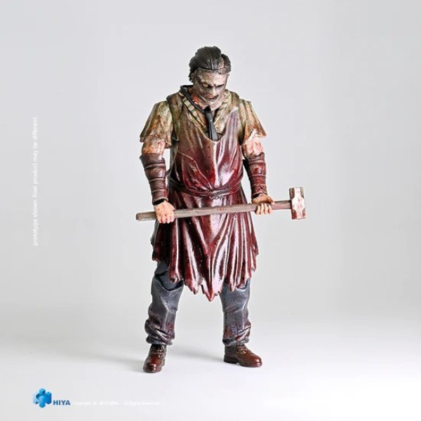 Hiya Toys 1/18 極致迷你系列 德州電鋸殺人狂 2003 托馬斯·休伊特屠殺版 可動完成品 Hiya Toys 1/18 極致迷你系列 德州電鋸殺人狂 2003 托馬斯·休伊特屠殺版 可動完成品