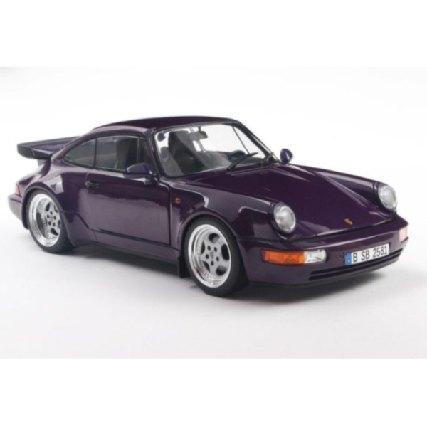 (預購) SOLIDO 1/18 PORSCHE 911 (964) TURBO VIOLET BLUE METALLIC 1990 S1813703 20260115 SOLIDO 1/18 PORSCHE 911 (964) TURBO VIOLET BLUE METALLIC 1990 S1813703