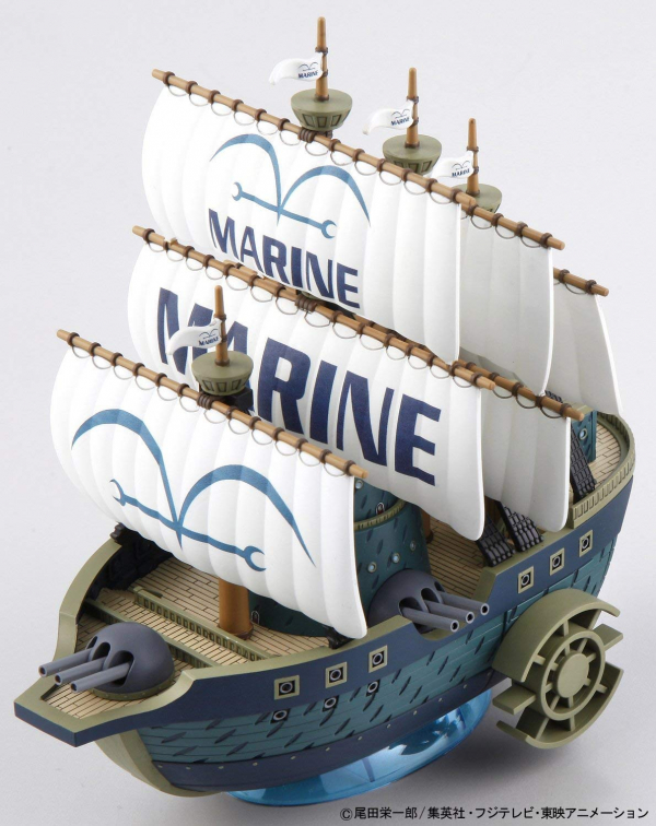 BANDAI 海賊王 航海王 G.S.C 偉大船艦收藏集 007 海軍軍艦 組裝模型 BANDAI,海賊王,航海王,G.S.C,偉大,船艦,收藏集,007,海軍軍艦,組裝模型,