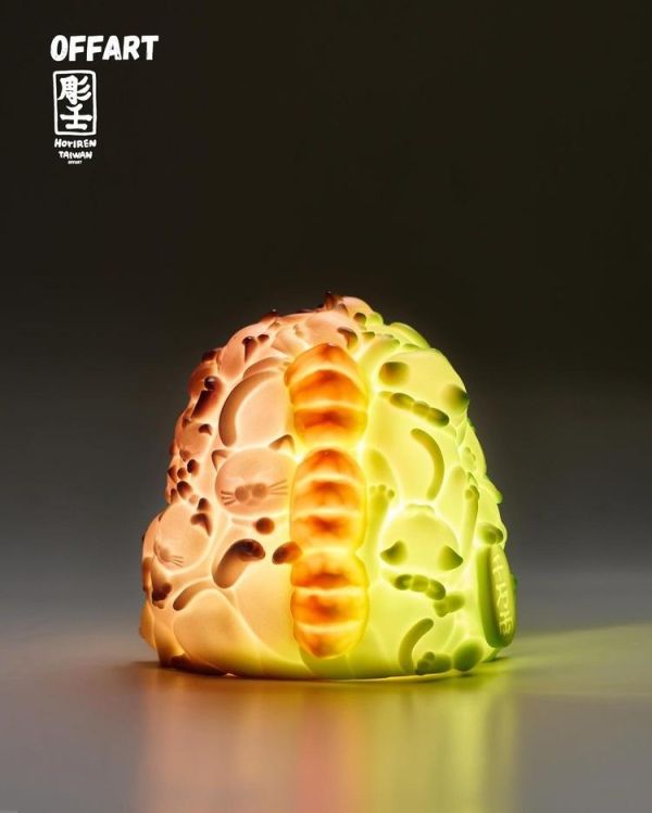 (預購) OFFARTx彫壬 百貓紅蓮 溫變Mini頭雕 紫焰熔變版 12cm 20260222 OFFARTx彫壬 百貓紅蓮 溫變Mini頭雕 紫焰熔變版 12cm