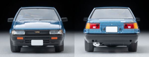 TOMYTEC 1/64 TLV-N284d 豐田 Toyota Corolla Levin 2-Door GT 青 83年式 TOMYTEC 1/64 TLV-N284d 豐田 Toyota Corolla Levin 2-Door GT 青 83年式