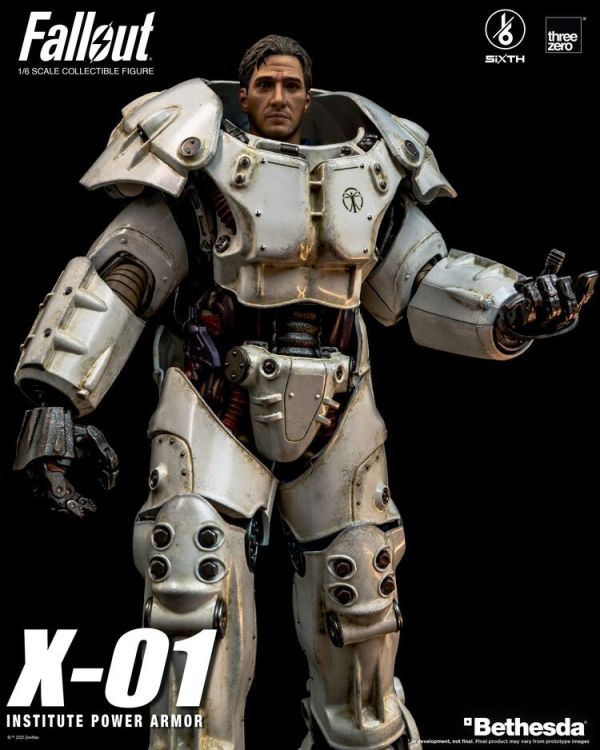 (預購) Threezero 1/6 異塵餘生 X-01 學院動力裝甲 36.8cm 3Z10032W0 可動完成品 (預購) Threezero 1/6 異塵餘生 X-01 學院動力裝甲 36.8cm 3Z10032W0 可動完成品