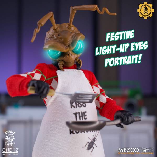 MEZCO TOYZ One:12 Collective Holiday Gomez 聖誕節螞蟻 可動完成品 MEZCO TOYZ,One:12 Collective,Holiday Gomez,聖誕節螞蟻,可動完成品,