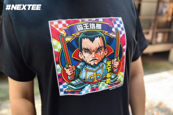 NEXTee KIRAKIRABUSI 霸王信長 短袖T恤 黑色 NEXTee KIRAKIRABUSI 霸王信長 短袖T恤 黑色