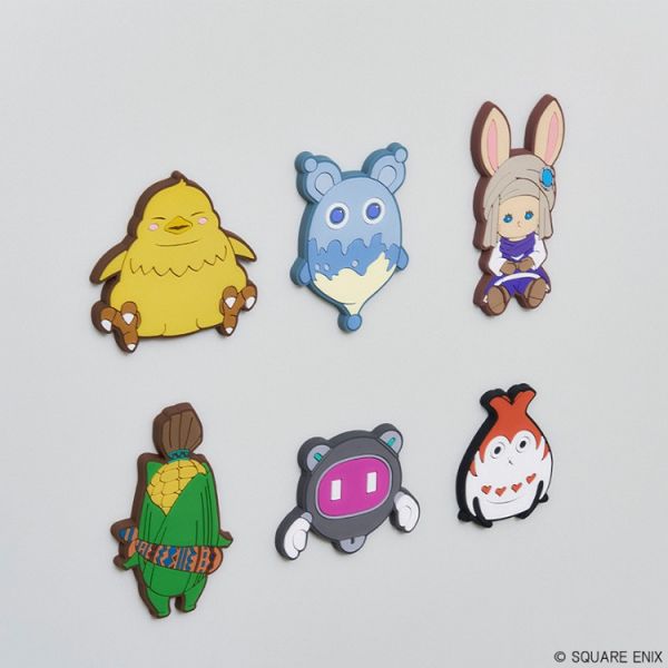 (預購) SQUAER ENIX 盲盒 最終幻想 XIV 橡膠磁鐵系列收集 Vol.1 全6種 一中盒6入販售 20260108 SQUAER ENIX 盲盒 最終幻想 XIV 橡膠磁鐵系列收集 Vol.1 全6種 一中盒6入販售