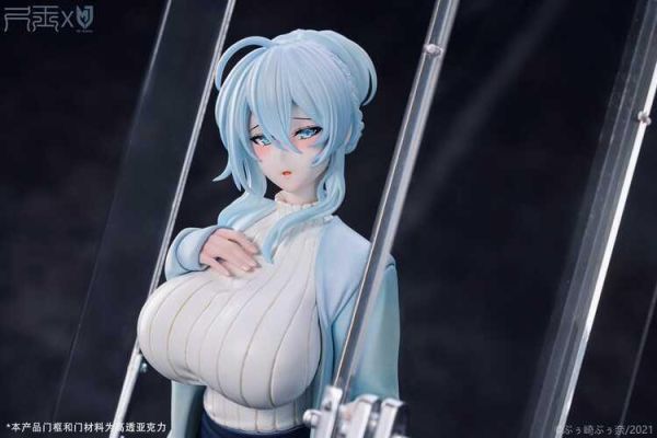 (預購) 尺玉xMJ Atelier 原畫:ぷぅ崎ぷぅ奈 初見 雪乃深冬 PVC完成品 20260108 尺玉xMJ Atelier 原畫:ぷぅ崎ぷぅ奈 初見 雪乃深冬 PVC完成品