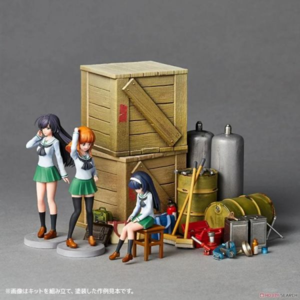 (預購) KAIYODO 海洋堂 1/24 ARTPLA 少女與戰車 最終章 車庫組[B] 組裝模型 AP036 20260510 KAIYODO 海洋堂 1/24 ARTPLA 少女與戰車 最終章 車庫組[B] 組裝模型 AP036