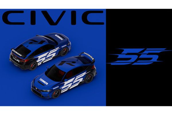 TOMICA 55週年紀念合作車款-本田 Civic TYPE R TOMICA 55週年紀念合作車款-本田 Civic TYPE R