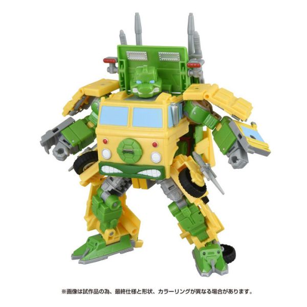 TAKARATOMY 變形金剛 忍者龜 派對重擊 可動完成品 TAKARATOMY 變形金剛 忍者龜 派對重擊 可動完成品