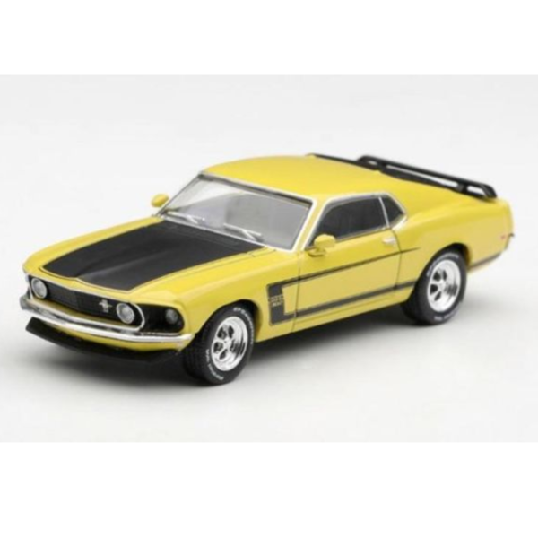 (預購) [吊卡版] MINIGT 1/64 福特 Ford Mustang Boss 302 1969 Bright Yellow LHD MGT01342-BL 20260730 [吊卡版] MINIGT 1/64 福特 Ford Mustang Boss 302 1969 Bright Yellow LHD MGT01342-BL