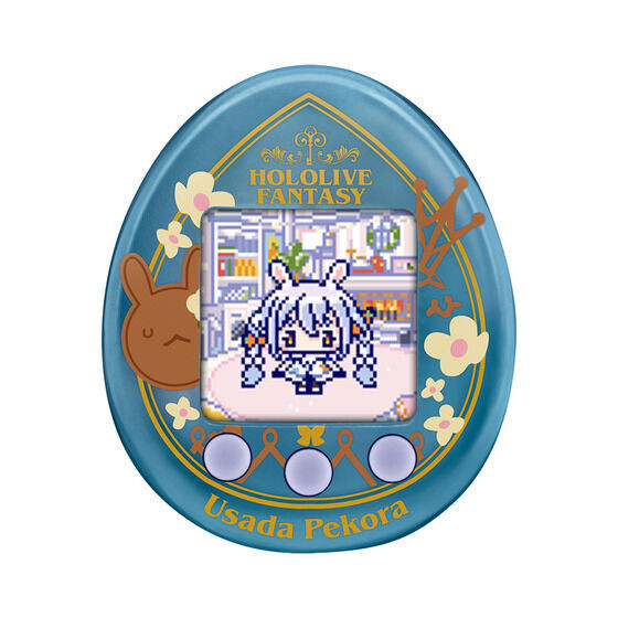 BANDAI 塔麻可吉 HOLOLIVE FANTASYTCHIx兔田佩克拉絨毛玩偶 BANDAI 塔麻可吉 HOLOLIVE FANTASYTCHIx兔田佩克拉絨毛玩偶
