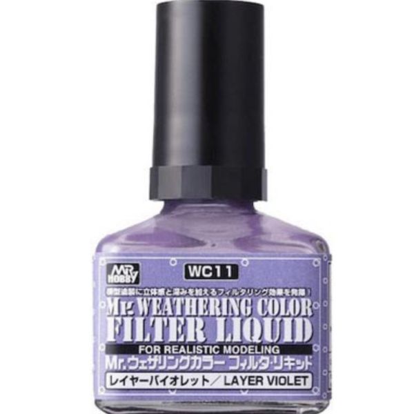 GSI 郡氏 WC-011 擬真風化漆 層紫色 40ml GSI,郡氏,WC-011,擬真風化漆,層紫色,40ml,