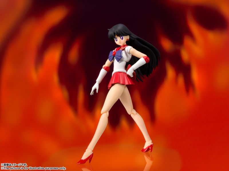 BANDAI S.H.Figuarts SHF 美少女戰士 水手火星 動畫配色版 可動完成品 BANDAI,S.H.Figuarts,SHF,美少女戰士,水手火星,動畫配色