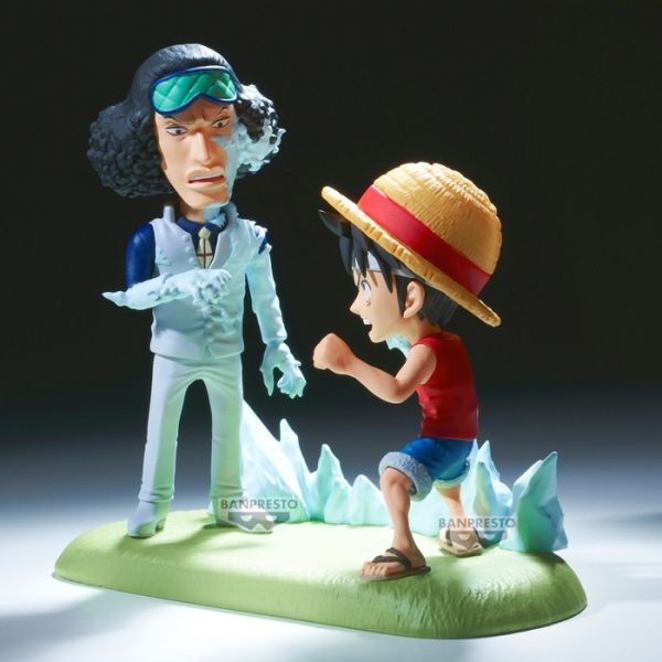 BANPRESTO 景品 航海王 WCF LOG STORIES 蒙其·D·魯夫VS庫山 BANPRESTO 景品 航海王 WCF LOG STORIES 蒙其·D·魯夫VS庫山