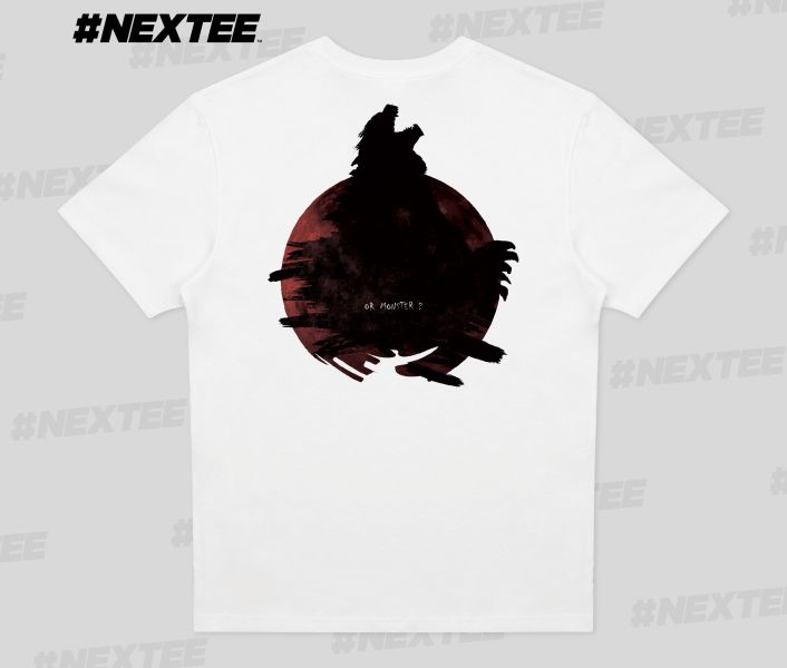 NEXTee Legendary God or Monster 短袖T恤 白色＆黑色 NEXTee Legendary God or Monster 短袖T恤 白色＆黑色