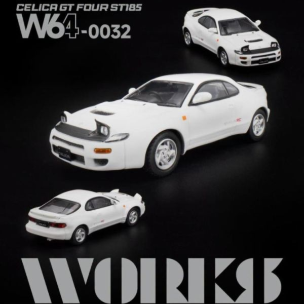 (預購) WORKS MODEL 1/64 豐田 TOYOTA CELICA GT FOUR ST185 W640032 20260708 WORKS MODEL 1/64 豐田 TOYOTA CELICA GT FOUR ST185 W640032