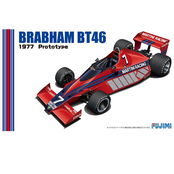 1/20 Brabham BT46 1977 Prototype FUJIMI GP58 富士美 組裝模型 FUJIMI,1/20,GP,Lotus,97T,1985,Brabham,BT46,