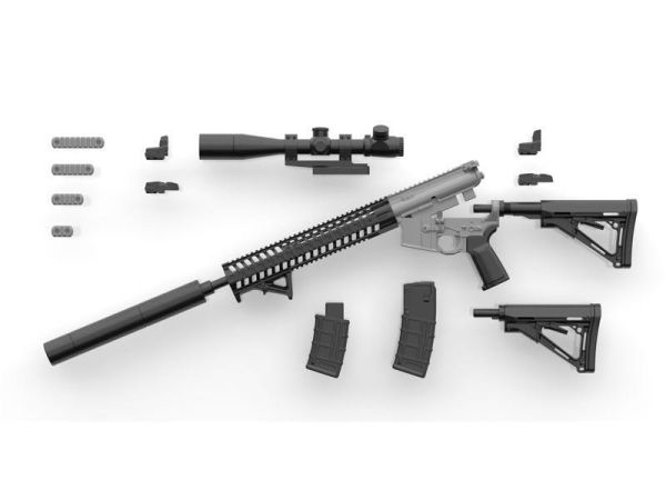 (預購) Tomytec 1/12 迷你武裝 LADF16 少女前線 ST AR-15 TYPE 組裝商品 20260825 Tomytec 1/12 迷你武裝 LADF16 少女前線 ST AR-15 TYPE 組裝商品