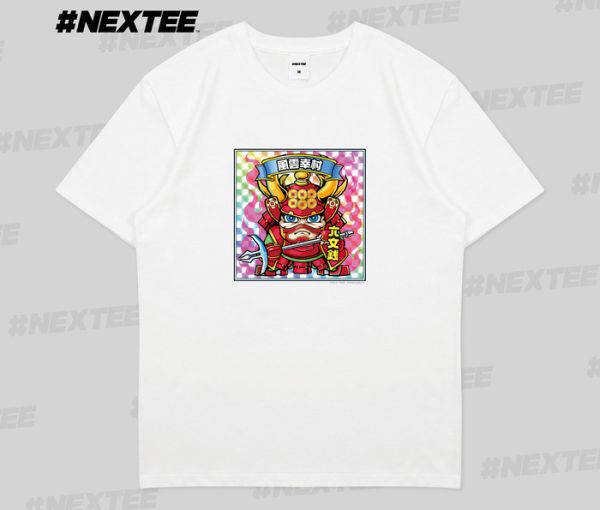 NEXTee KIRAKIRABUSI 風雲幸村 短袖T恤 白色 NEXTee KIRAKIRABUSI 風雲幸村 短袖T恤 白色