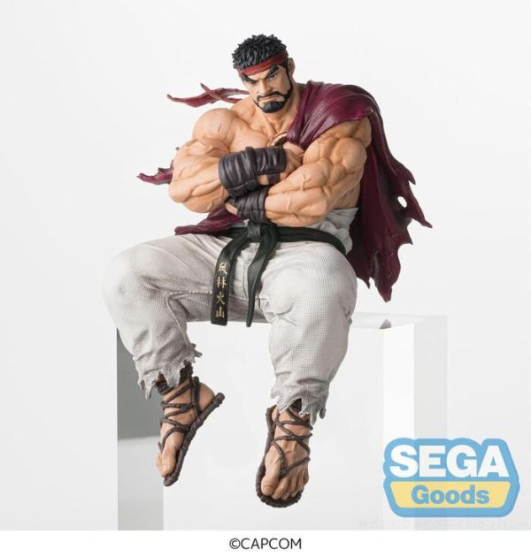 SEGA 景品 快打旋風6 坐姿公仔 隆 2506 SEGA 景品 快打旋風6 坐姿公仔 隆