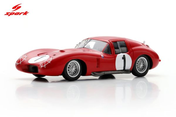 (預購) Spark 1/43 瑪莎拉蒂 Maserati 450S Zagato Coupe No.1 Le Mans 24H 1957 S6549 20260823 Spark 1/43 瑪莎拉蒂 Maserati 450S Zagato Coupe No.1 Le Mans 24H 1957 S6549