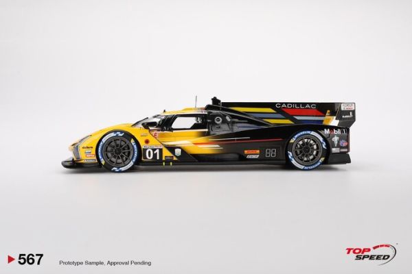 TOP SPPED 1/18 凱迪拉克 Cadillac V-Series.R #01 Cadillac Racing 2024 IMSA Sebring 12 Hrs TS0605 TOP SPPED 1/18 凱迪拉克 Cadillac V-Series.R #01 Cadillac Racing 2024 IMSA Sebring 12 Hrs TS0605