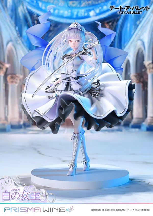 [特典版] Prisma Wing 1/7 約會大作戰 白之女王 PVC完成品 PWDAB-02PS [特典版] Prisma Wing 1/7 約會大作戰 白之女王 PVC完成品 PWDAB-02PS