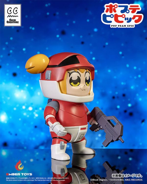 EMBER TOYS Chibi Creature POP TEAM EPIC POP子＆PIPI美 Spacesuit Ver. 軟膠模型 EMBER TOYS Chibi Creature POP TEAM EPIC POP子＆PIPI美 Spacesuit Ver. 軟膠模型
