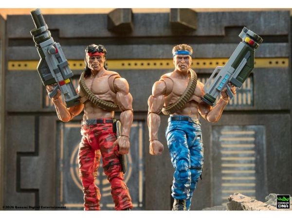 (預購) [限量版] Premium DNA 1/12 魂斗羅 Bill Rizer + Lance Bean Maximum Payload 6吋 可動完成品 20260302 [限量版] Premium DNA 1/12 魂斗羅 Bill Rizer + Lance Bean Maximum Payload 6吋 可動完成品